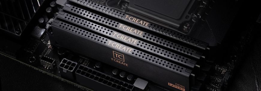 Модуль пам`ятi DDR5 2x16GB/6000 Team T-Create Expert Black (CTCED532G6000HC38ADC01) [606199]