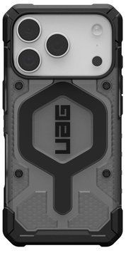 Чохол UAG для iPhone 17 Pro, Pathfinder Clear MagSafe, Ash/Black (114551113140) [111071]