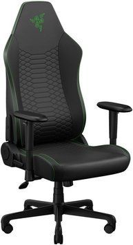 Крісло Razer Iskur V2 X NewGen, EPU шкіра з CoolTouch&trade;, 2D-Armrests, чорно-зелений (RZ38-05310700-R3G1) [114791]