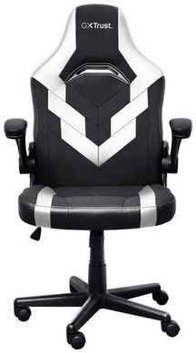 Крісло Trust GXT703W Riye, ПУ шкіра, Foldable Armrests, білий (25130_TRUST) [106145]
