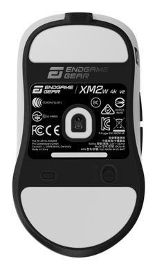 Миша ігрова бездротова Endgame Gear XM2w 4k v2, білий (PGW-EG-MOU-080) [503874]