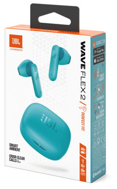 Гарнітура JBL WAVE FLEX 2 Blue (JBLWFLEX2BLU) [201393]