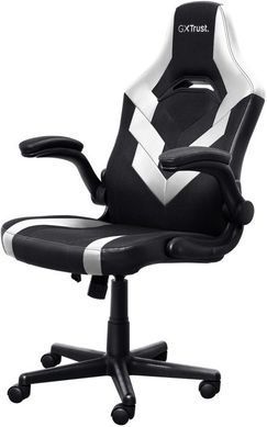 Крісло Trust GXT703W Riye, ПУ шкіра, Foldable Armrests, білий (25130_TRUST) [106145]