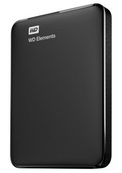 Запам&rsquo;ятовувальний пристрій на жорстких дисках HDD USB3 2TB EXT. 2.5" BLACK WDC (WDBU6Y0020BBK-WESN) [501926]