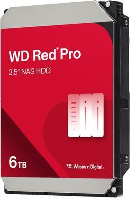 Накопичувач HDD SATA 6.0TB WD Red Pro NAS 7200rpm 256MB (WD6005FFBX) [608044]