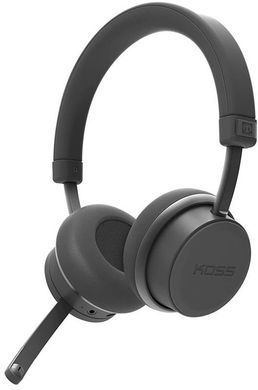 Гарнітура комп'ютерна стерео Over-Ear Koss CS340iBT QZ, Wireless, Uni Mic, Чорний (197196.101) [107337]