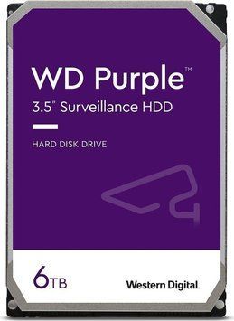 Жорсткий диск WD 6TB 3.5" 256MB SATA Purple Surveillance (WD64PURZ) [109394]