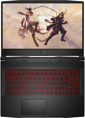 MSI Ноутбук GF66 Katana 15.6FHD 144Hz/Intel i7-12650H/16/1TB/NVD3060-6/DOS