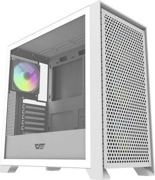 Корпус для комп'ютера DARK FLASH DRX90 MESH ATX без блока живлення, білий (DRX90 MESH WHITE) [503316]