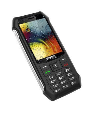 Мобiльний телефон Sigma mobile X-style 323 Rain Black (4827798885710) [616841]