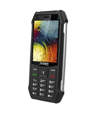 Мобiльний телефон Sigma mobile X-style 323 Rain Black (4827798885710) [616841]