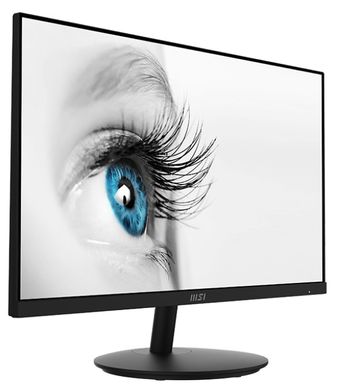 MSI Монітор 23.8" PRO MP242A D-Sub, HDMI, DP, MM, IPS, 100Hz, 4 ms, sRGB 100% (9S6-3PA1CT-076)