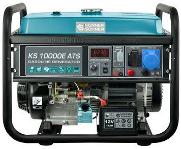 Генератор бензиновий Konner&Sohnen KS 10000E ATS, 230В, 8.0кВт, АВР (ATS), електростартер, 87.8кг (KS10000EATS) [105939]