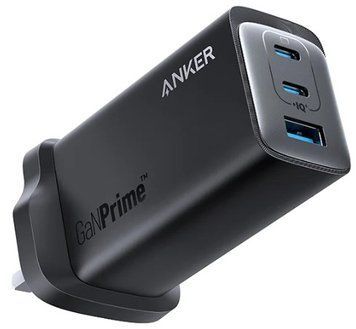 Мережевий зарядний пристрій Anker PowerPort 737 GaNPrime - 120W 2xPD & 1xPIQ PPS/DPDS Black - UK plug (A2148211) [201886]