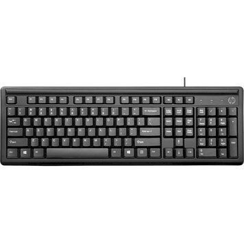 Клавіатура дротова HP 100, чорна (2UN30AA) [401028]