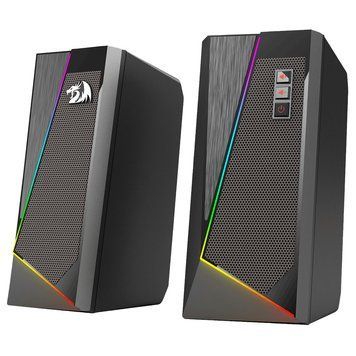 Акустична система 2.0 Redragon Anvil GS520, 6Вт (RMS) USB, 3.5мм чорна (77878) [405248]