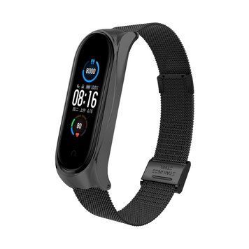 Ремінець BeCover Metal для Xiaomi Mi Smart Band 8 Black (709357) [604858]