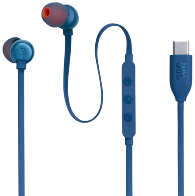Гарнітура JBL TUNE 310C USB-C Blue (JBLT310CBLU) [201343]
