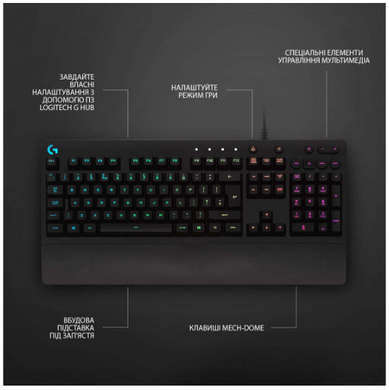 Клавіатура Logitech G213 Prodigy Gaming Keyboard (920-010740) [200694]