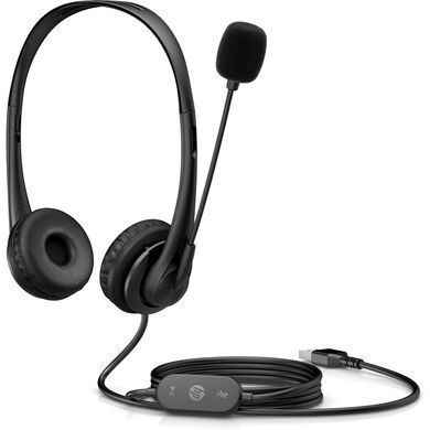 Гарнітура HP Stereo G2 USB, чорна (428H5AA) [401858]