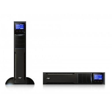Джерело безперебійного живлення FSP Custos 2TL, 2000VA/1800W, RT2U, LCD, USB, RS232, 8xС13 (PPF16A1300) [103061]