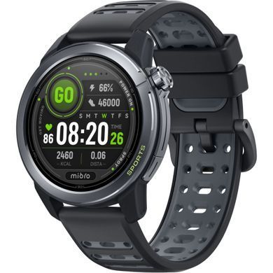 Смарт-годинник Mibro GS Active2 Dark Gray (XPAW024D) [619752]