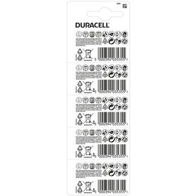 Батарейка CR2032, Lithium, Duracell, DSN уп. 5шт. (6829496) [405678]