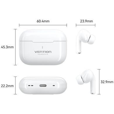 Навушники TWS Vention Elf Earbuds ECHO LITE E11 White (NBVW0) [404454]