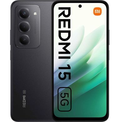 Смартфон Xiaomi (Redmi 15 5G 8/256GB Midnight Black_EU) [615473]