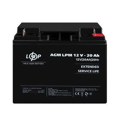 Акумулятор AGM LPM 12V - 20 Ah (LP4163) [900086]