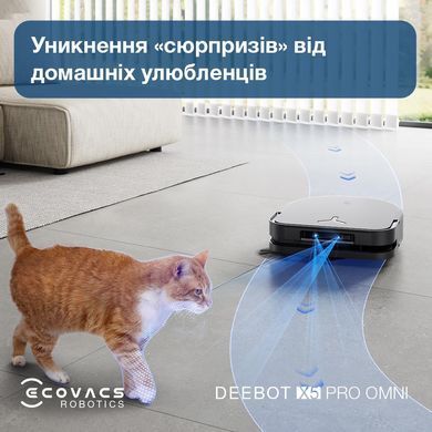 Робот-пилосос DEEBOT X5PRO OMNI DDX39 BL ECOVACS (DDX39 BLACK) [500589]