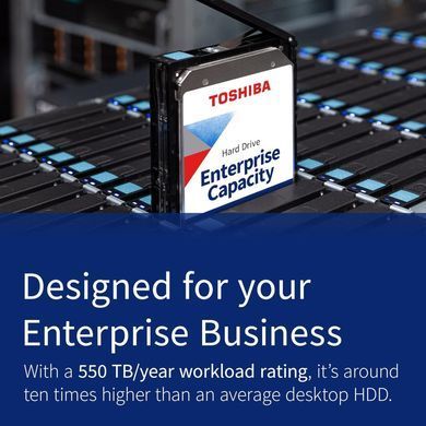 Запам&rsquo;ятовувальний пристрій на жорстких дисках (HDD) SATA 10TB 7200RPM 512MB TOSHIBA (MG10ADA10TE) [501864]
