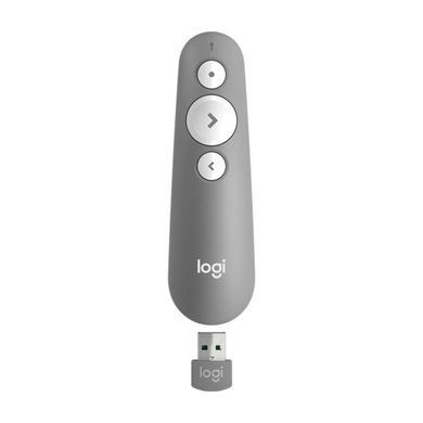 Презентер Logitech R500S Laser Presentation Remote Mid Grey (910-006520) [610262]