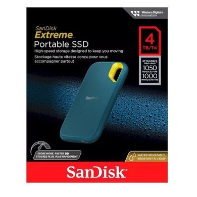 Портативний SSD SanDisk Extreme E61 V2 4TB USB 3.2 Type-C TLC Monterey (SDSSDE61-4T00-G25M) [806440]