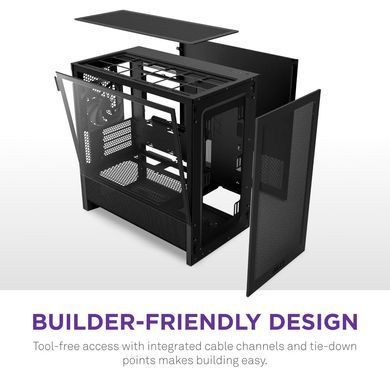 Корпус NZXT H3 Flow Black без БЖ (CC-H31FB-01) [616900]