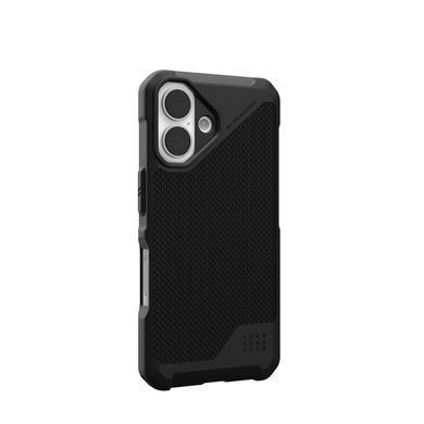 Чохол UAG для iPhone 16, Metropolis LT Magsafe, Kevlar Black (114454113940) [108226]