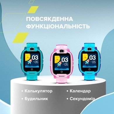 Дитячий смарт-годинник Canyon Jondy KW-44 4G Camera GPS Music Blue (CNE-KW44BL) [619502]