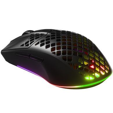 Мишка SteelSeries Aerox 3 Wireless Onyx, RGB, 18000dpi., 6кн., чорна (62612) [401284]