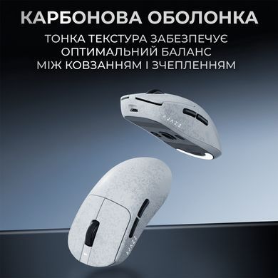 Миша бездротова Ajazz AJ199 Max White (AJ199-MAX-W) [619103]