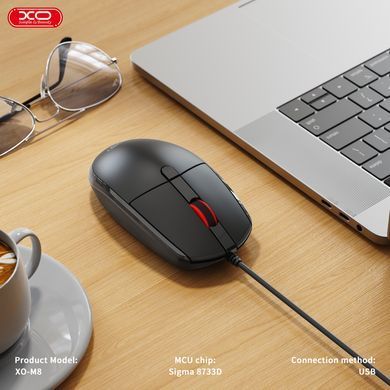 Миша XO M8 YunXiao Wired Black (M8 Black) [202529]