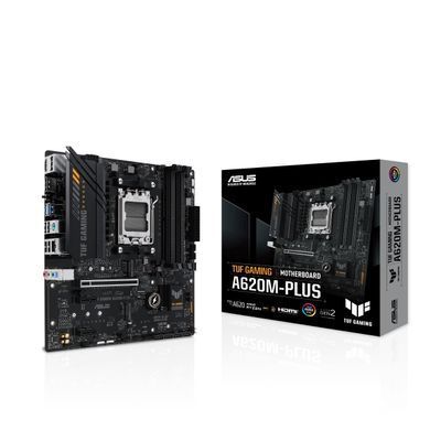 Материнcька плата ASUS TUF GAMING A620M-PLUS sAM5 A620 4xDDR5 HDMI DP mATX (90MB1EZ0-M0EAY0) [109101]