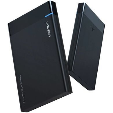 Зовнішня кишеня Ugreen для 2.5" HDD/SSD USB 3.0 US221 Black (30848) [616246]