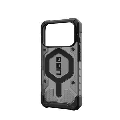 Чохол UAG для iPhone 17 Pro, Pathfinder Clear MagSafe, Ash/Black (114551113140) [111071]