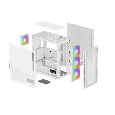 Корпус DeepCool CH560 Digital White без БЖ (R-CH560-WHAPE4D-G-1) [614335]