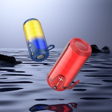 Портативна колонка BOROFONE BR33 Pulse color sports BT speaker, 5W, Navy Blue (6941991105814) [805600]