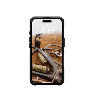 Чохол UAG для iPhone 16, Metropolis LT Magsafe, Kevlar Black (114454113940) [108226]