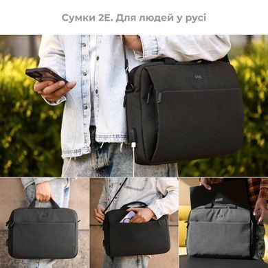 Сумка 2E, Melange 16", чорна (2E-CBN9265BK) [103225]