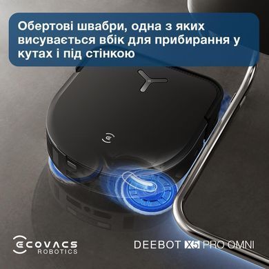 Робот-пилосос DEEBOT X5PRO OMNI DDX39 BL ECOVACS (DDX39 BLACK) [500589]