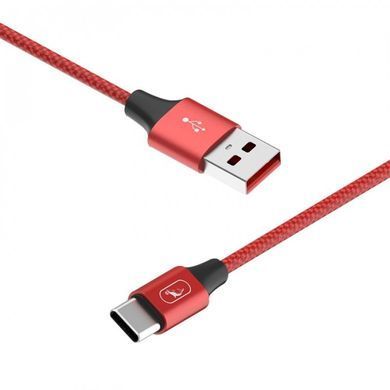 Кабель SkyDolphin S55T Neylon USB - USB Type-C (M/M), 1 м, Red (SDUSB-000437) [604200]
