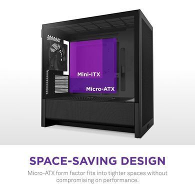 Корпус NZXT H3 Flow Black без БЖ (CC-H31FB-01) [616900]